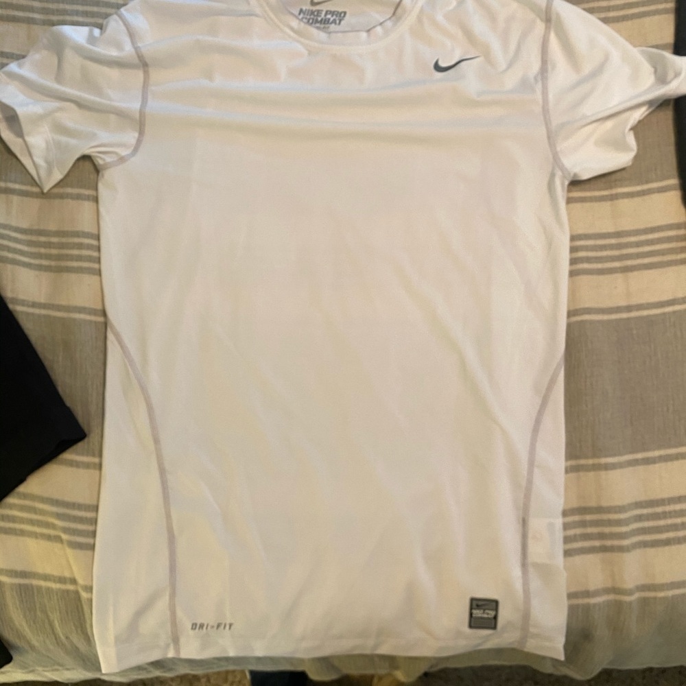 (2) Nike Pro Compression Shirt Lot